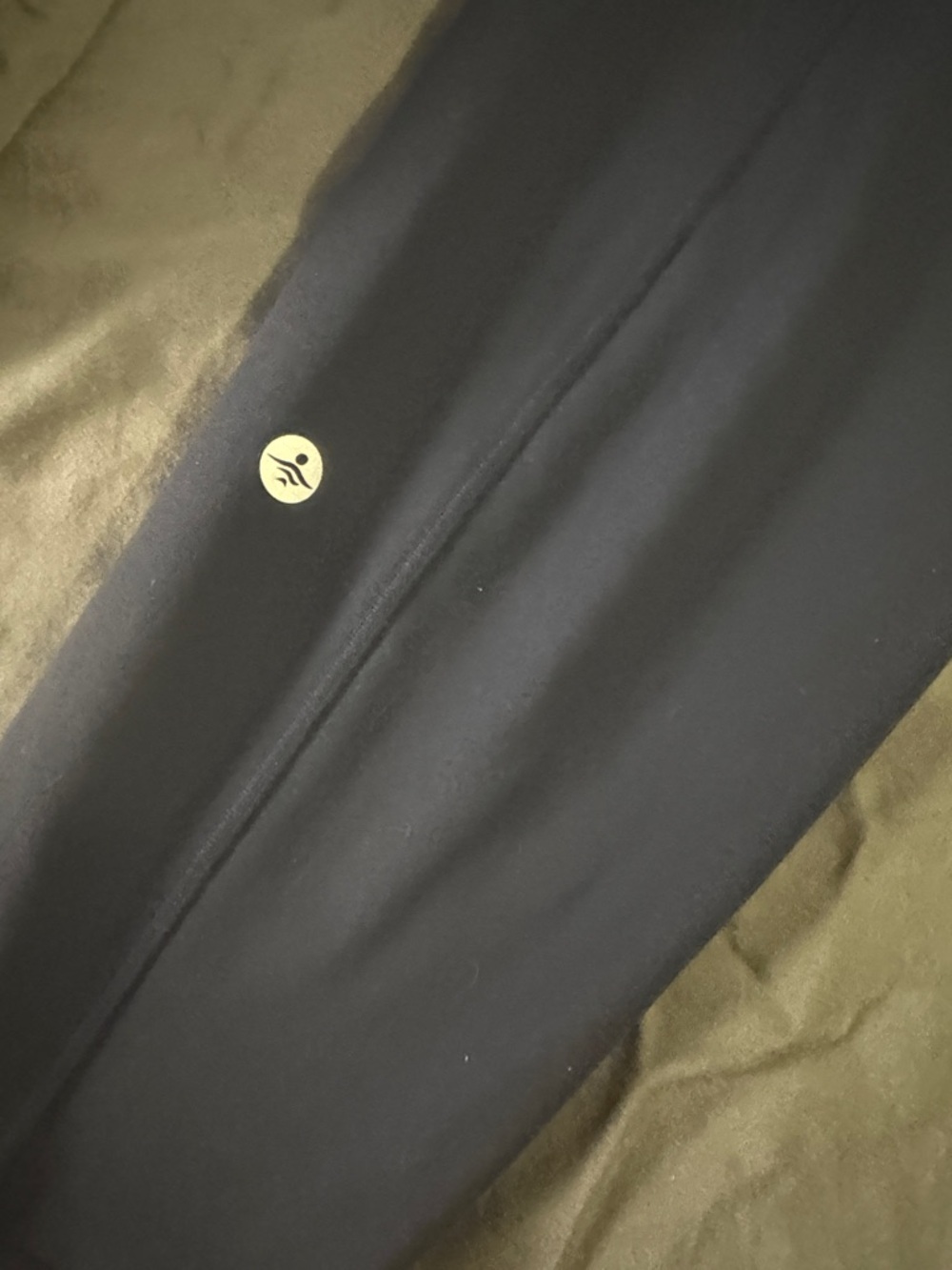 HALARA Navy Cargo Pants with Gold-Tone Buttons - Picture 4 of 7